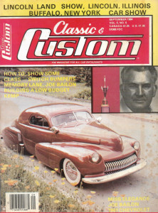 CLASSIC & CUSTOM 1984 SEPT - '41 CHEVROLET, '32 FORD ROADSTER,'34 FORD,'51 FORD